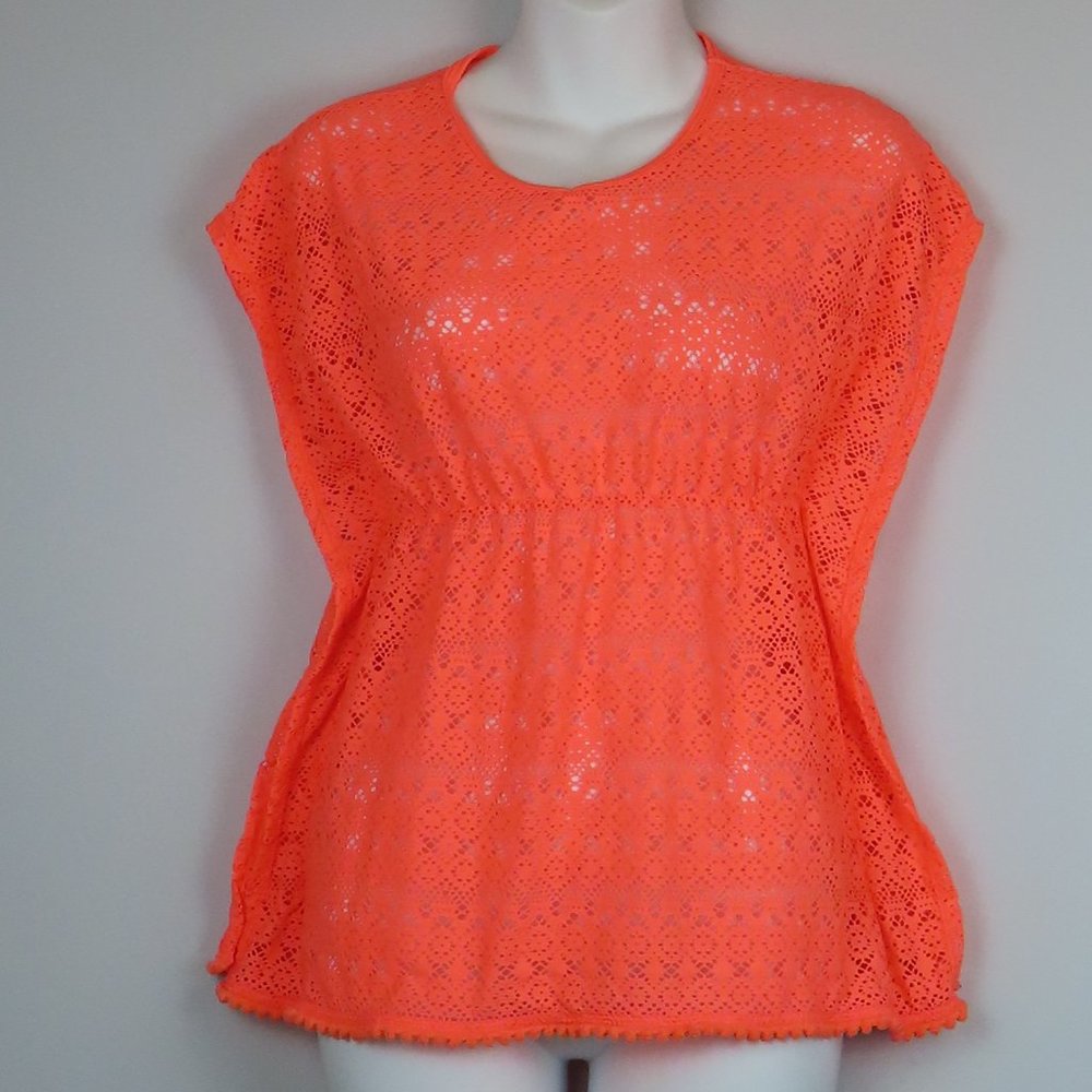 Netted Swimwear Cover